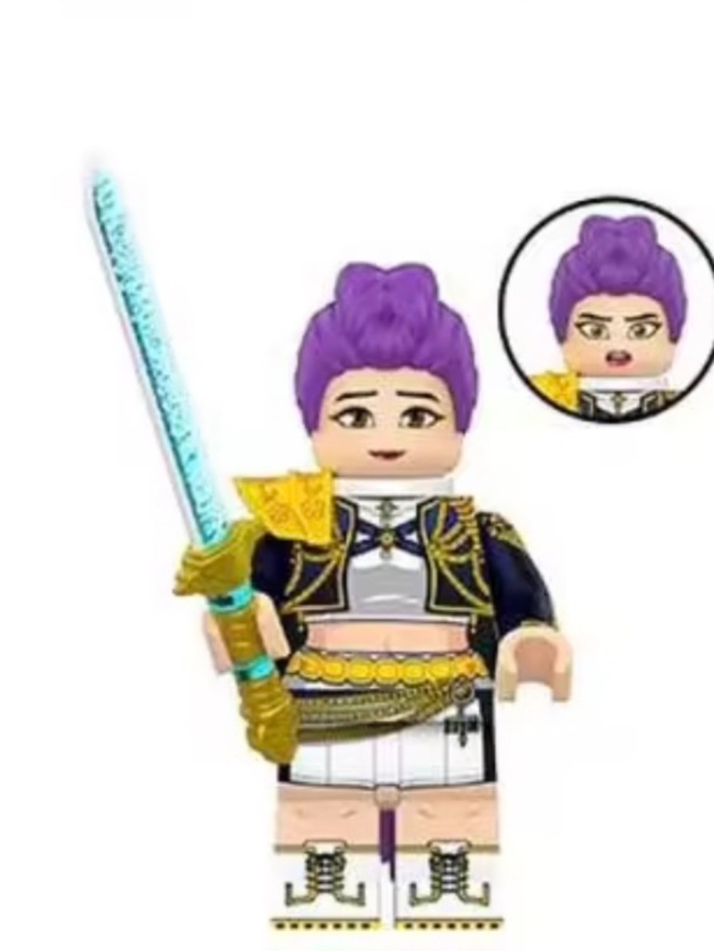 3 K Pop demon hunter figures